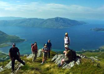 Wandel door Knoydart, een van de laatst overgebleven wildernissen van Europa. Foto: Wilderness Scotland