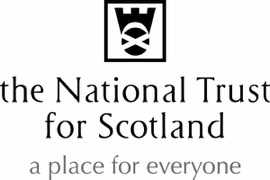 Het logo van de National Trust for Scotland