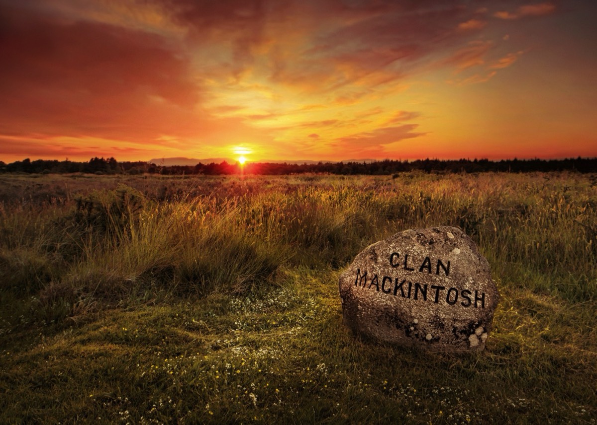 Zonsondergang bij Culloden Battlefield, ten oosten van Inverness (© VisitScotland/Paul Tomkins)