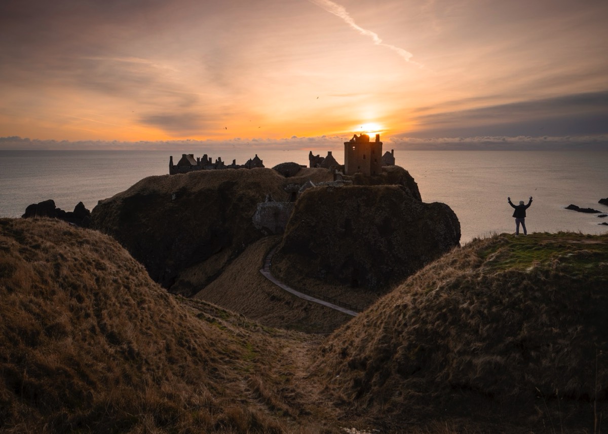 Dunnottar Castle: vol geschiedenis, mysterie en adembenemend uitzichten. (© VisitScotland/Kenny Lam)