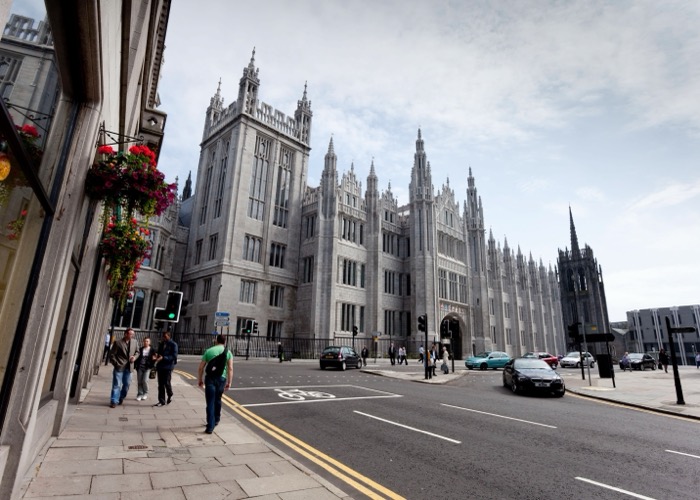Marischal College in Aberdeen