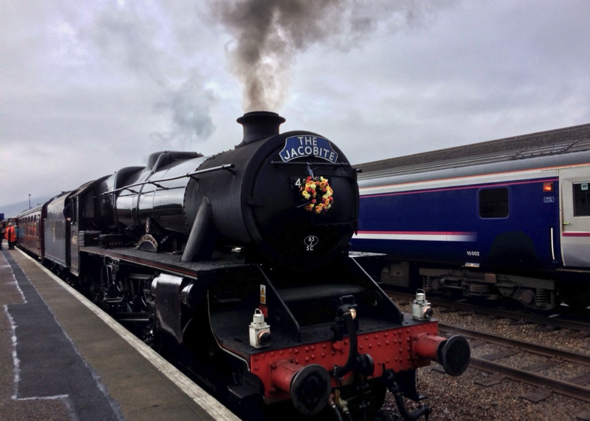De Jacobite Steam Train van Fort William naar Mallaig. (Schotland op Maat)