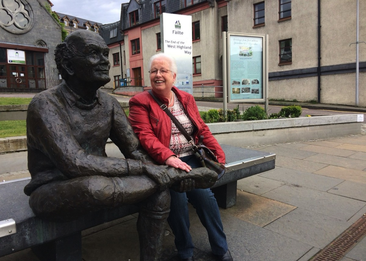 Het eindpunt van de West Highland Way (Schotland op Maat)