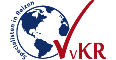Het logo van de Vereniging voor Kleinschalige Reisorganisaties