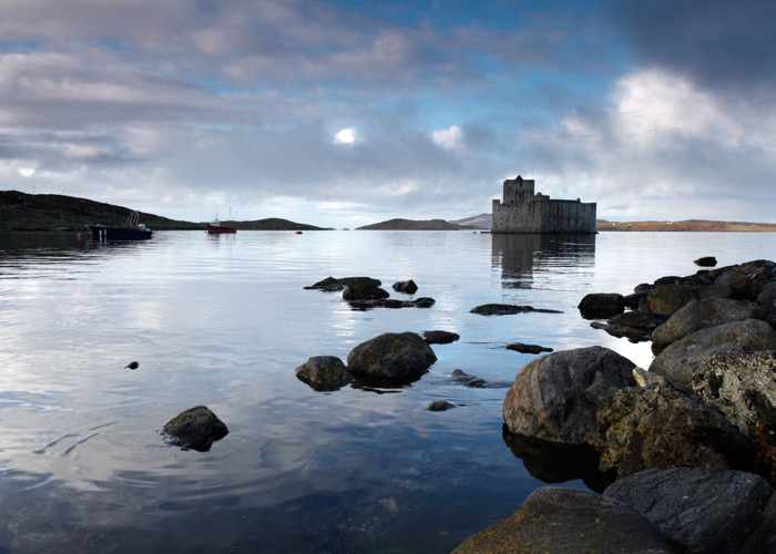 Kisimul Castle in Castlebay op het Isle of Barra