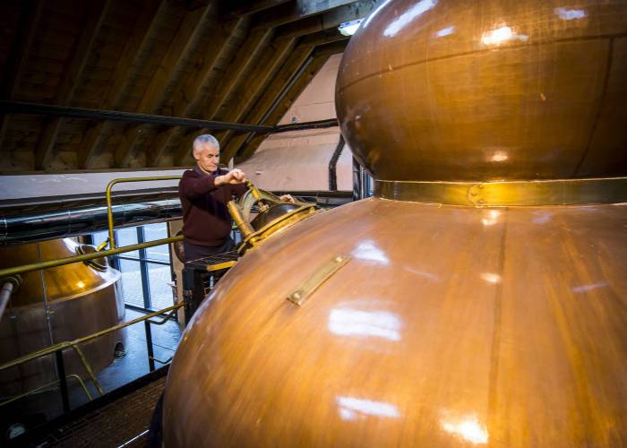 De The Famous Grouse Experience en Glenturret Distillery. Foto: VisitScotland / Kenny Lam