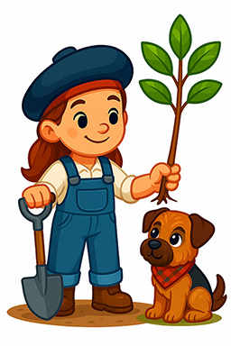 Piper Girl plant een boom voor elke boeking