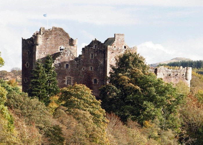Doune Castle aan de River Teith in Perthshire.