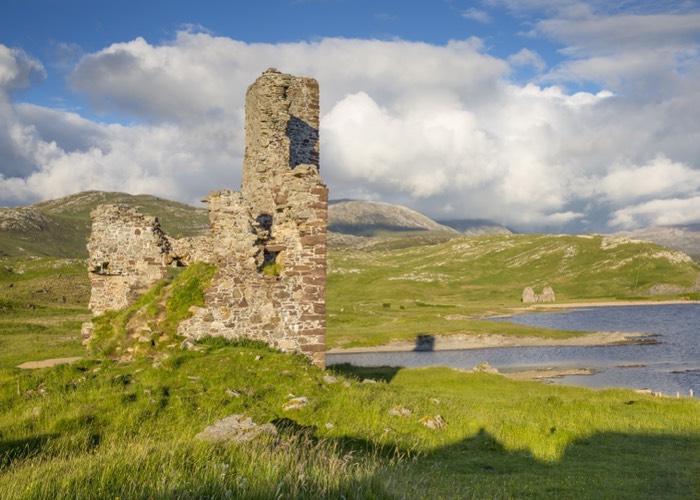 Ardvreck Castle bij Loch Assynt