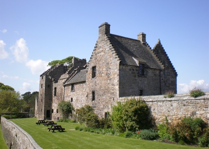 Sainte-Anne de Beaupré: hiervoor werd Aberdour Castle gebruikt.